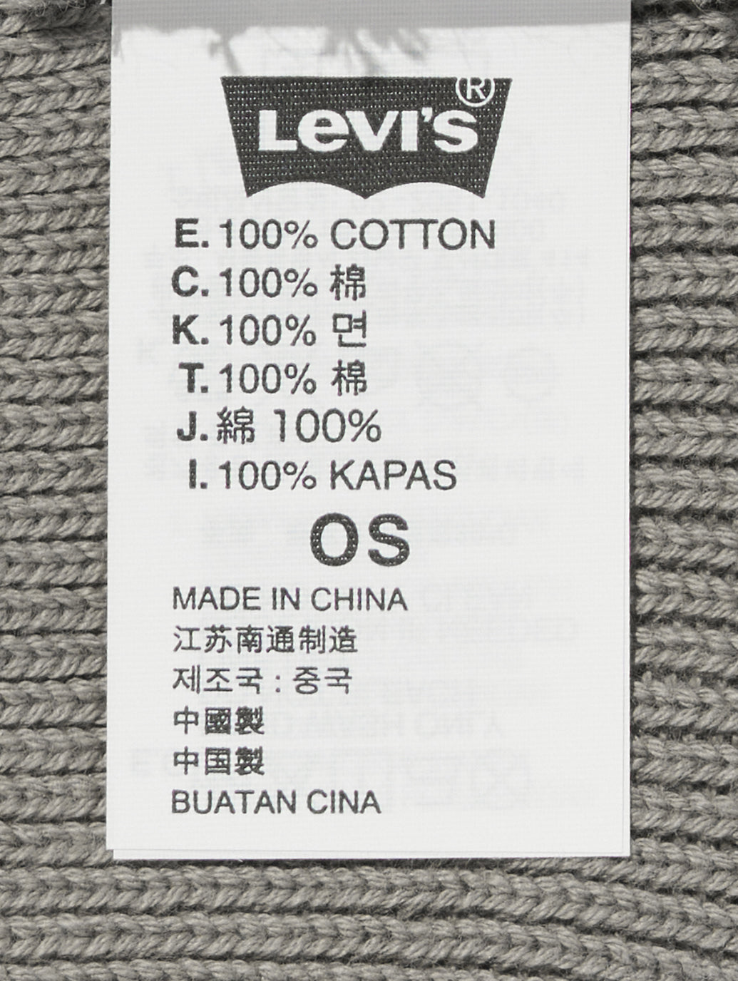 バックパッチビーニー