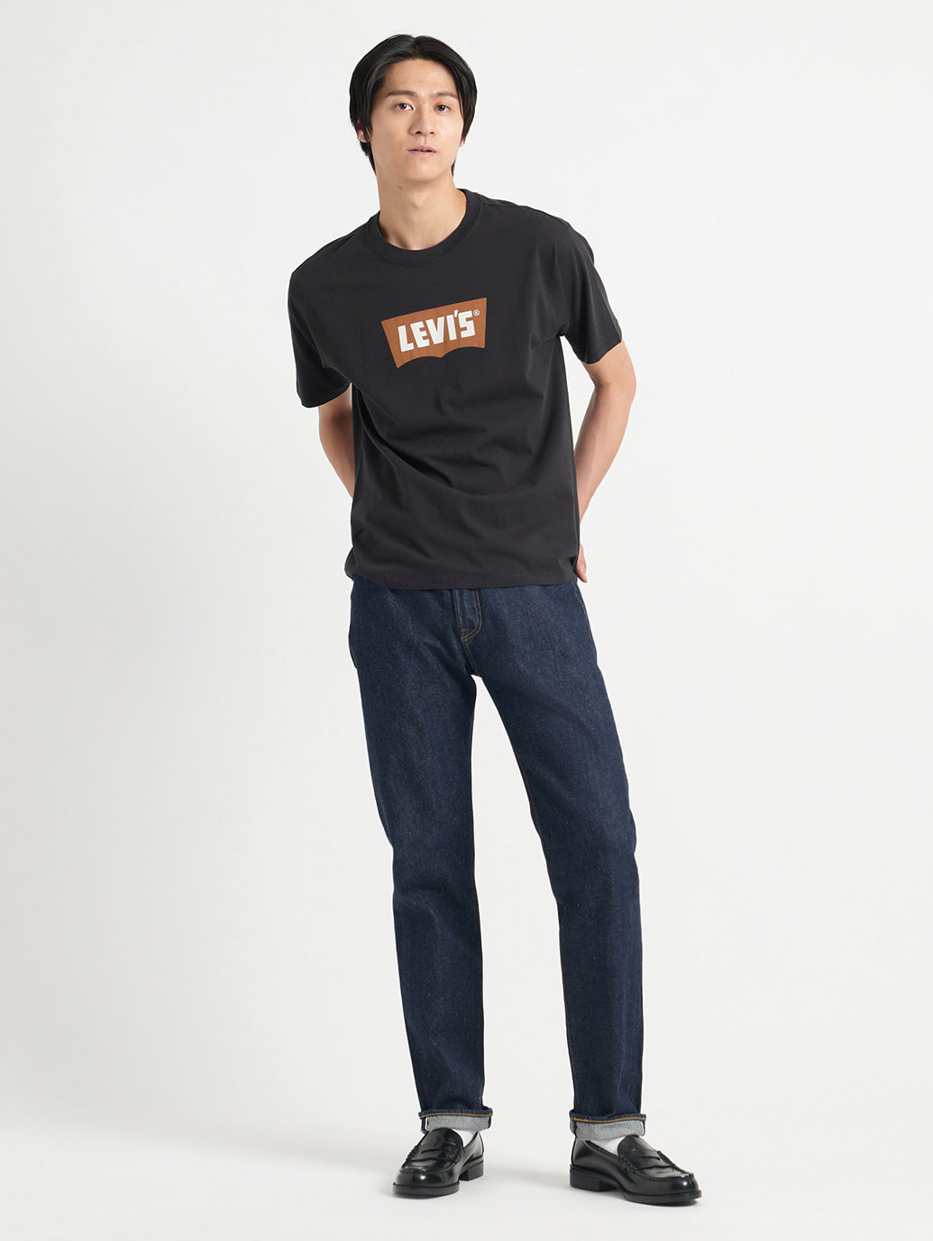 ヴィンテージ バットウィング グラフィックTシャツ ブラック PECAN BAT