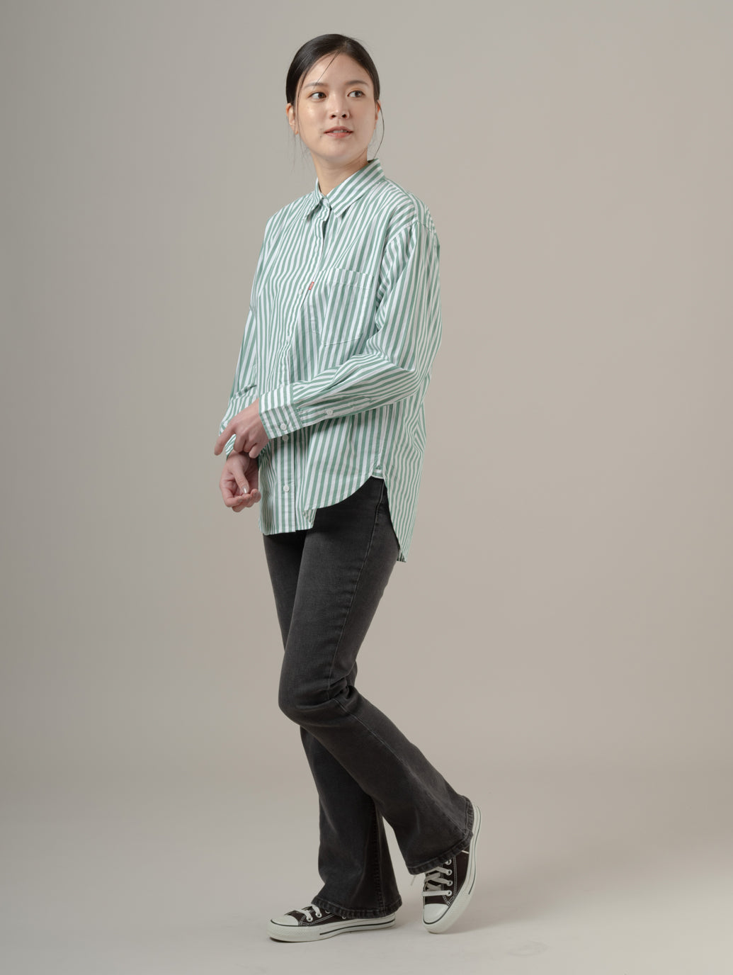 ハーリー ボーイフレンドシャツ