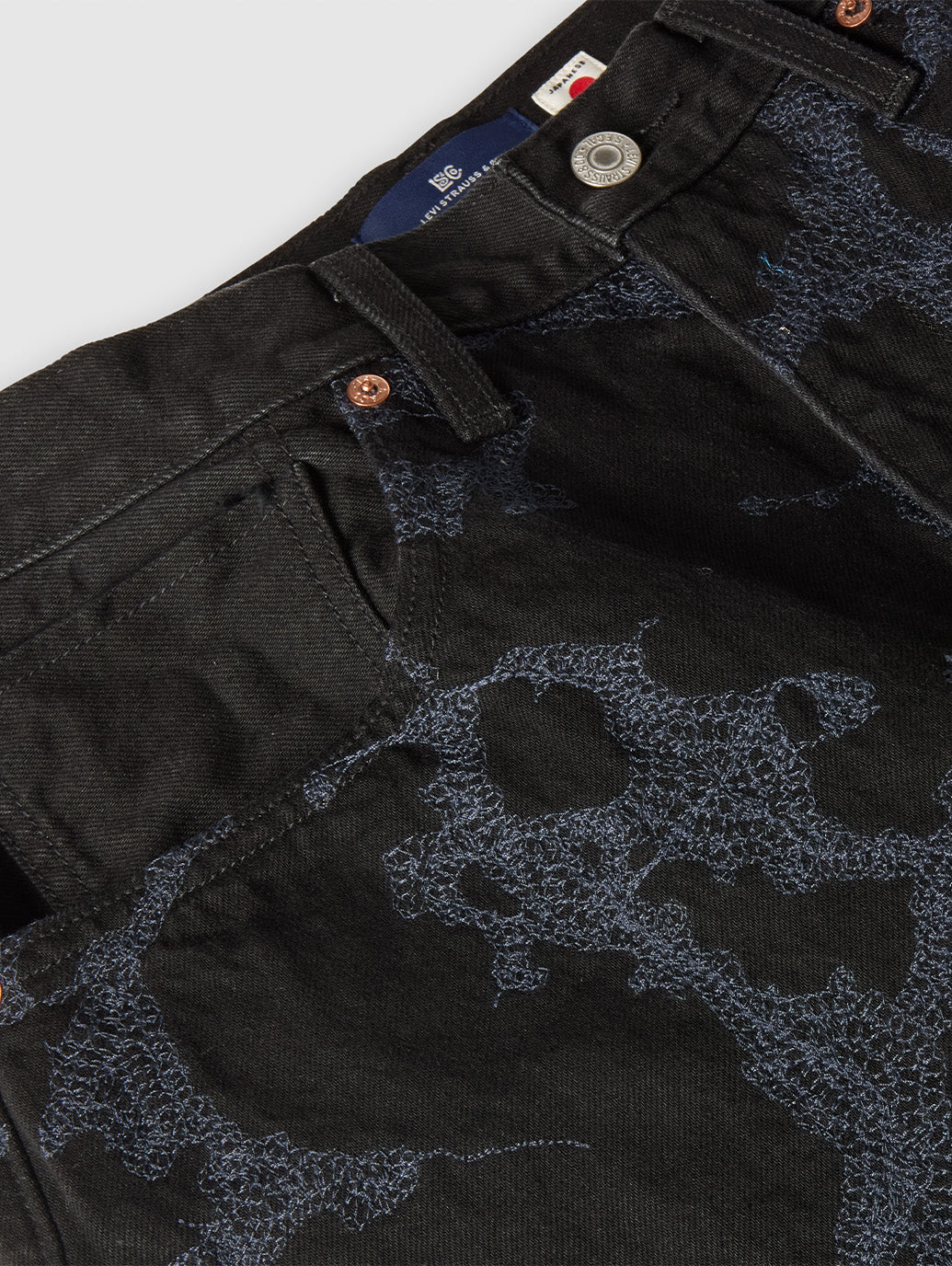 BLUETAB™ MARKER LOOSE ジーンズ ミディアムインディゴ