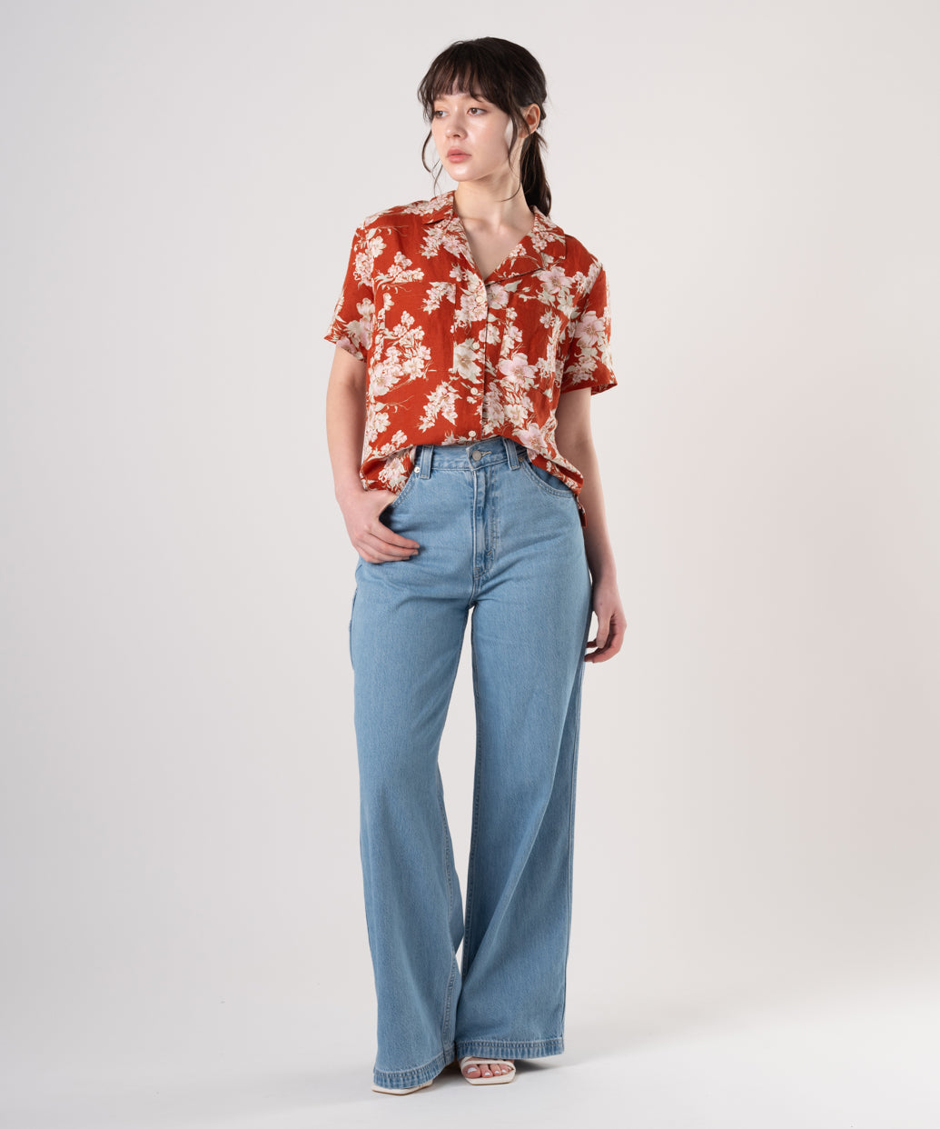 シンチバギー カーペンター ジーンズ ミディアムインディゴ