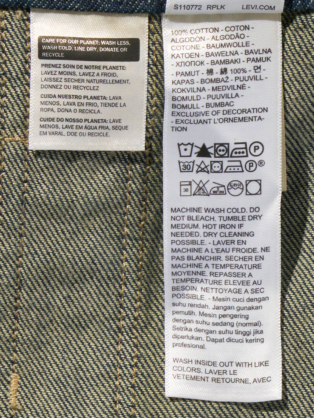 XL STRAIGHT オーバーオール ダークインディゴ