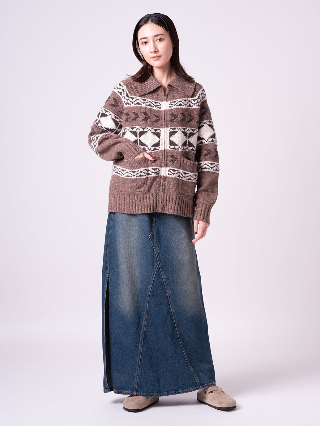 FAIRISLE カーディガン