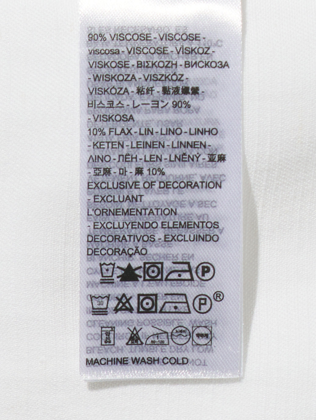 ヨーク柄 ブラウス