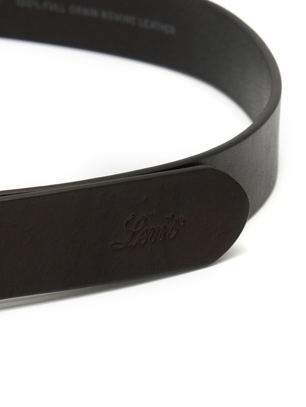 RECTANGLE バックル レザーベルト