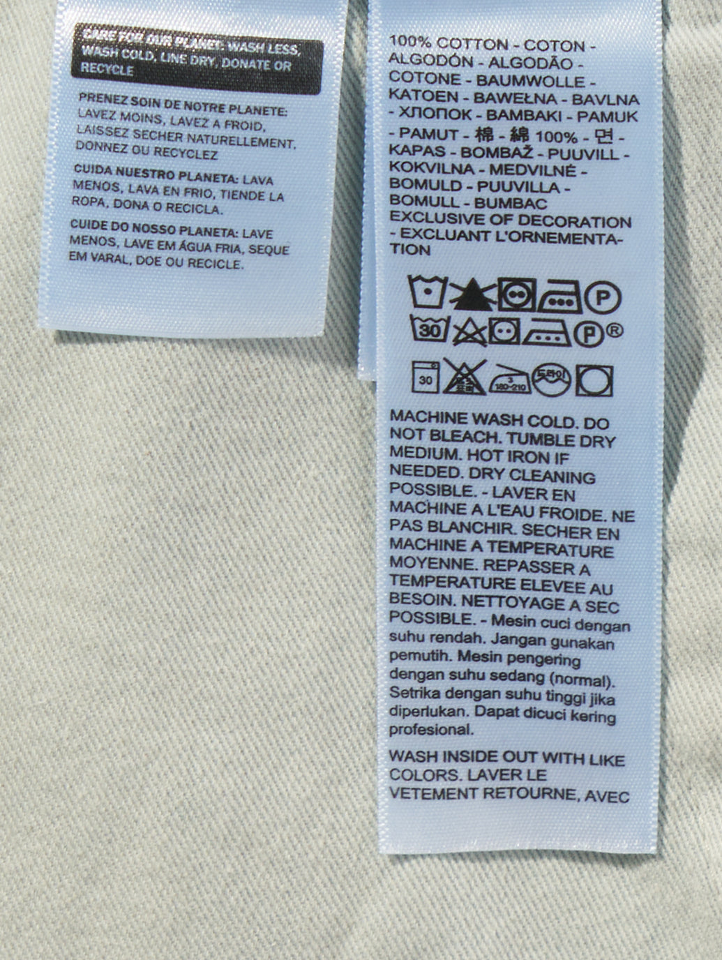 BLUETAB™ ワークショーツ ミディアムインディゴ