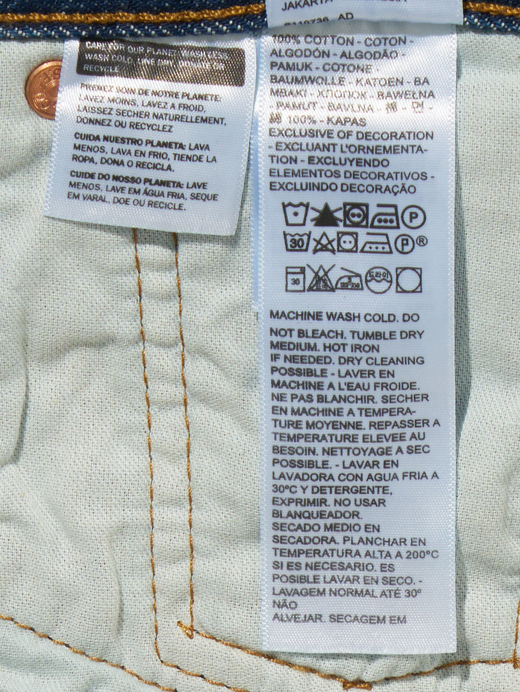 501® ジーンズ ダークインディゴ DARK STONEWASH