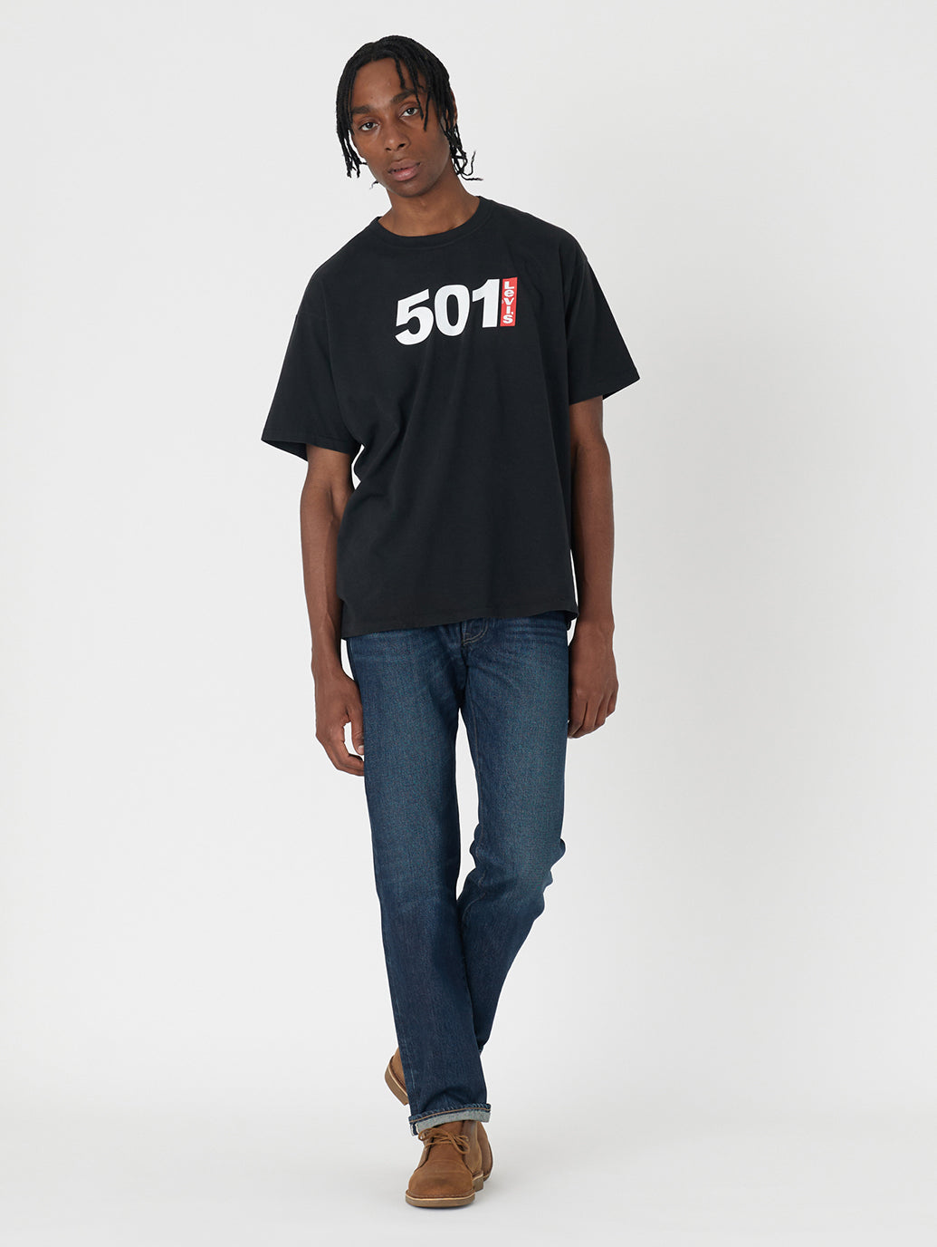 MADE IN THE USA 501® ジーンズ ダークインディゴ DARK AUTHENTIC セルビッジ