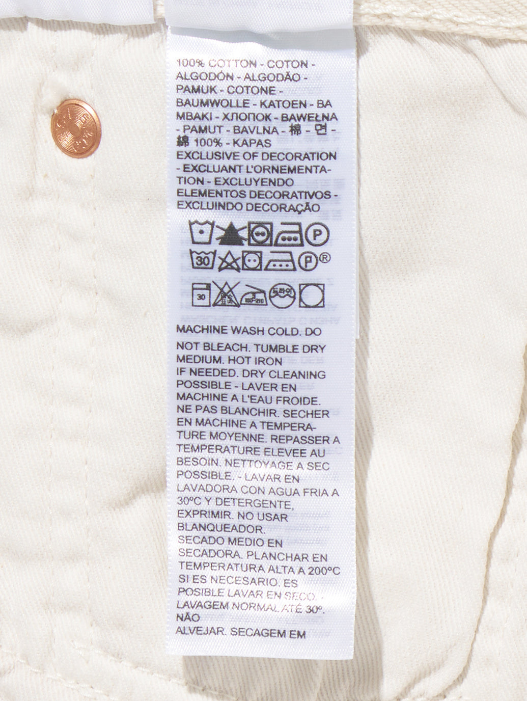 501® ジーンズ ホワイト MY CANDY