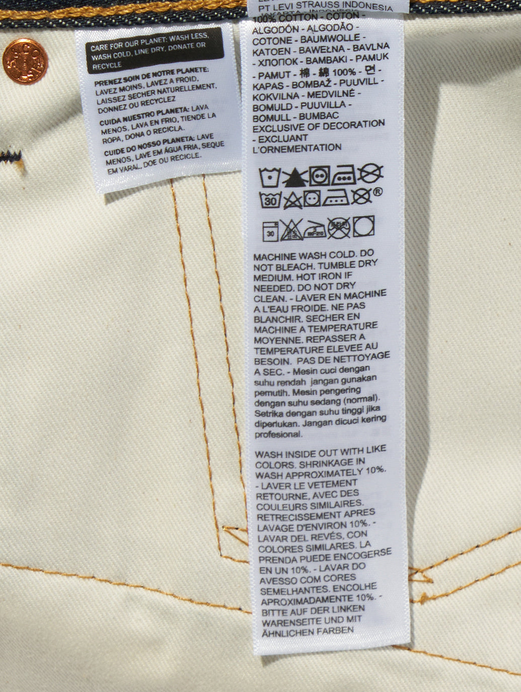 501® オリジナルジーンズ ダークインディゴ