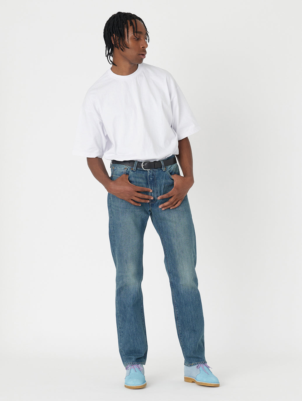 MADE IN THE USA 505™ レギュラーフィット ミディアムインディゴ TAOS