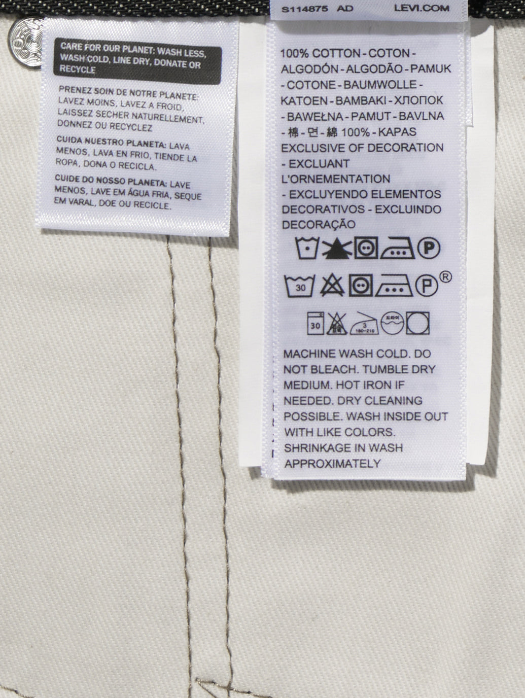 PREMIUM BLACK 501 ® JEANS