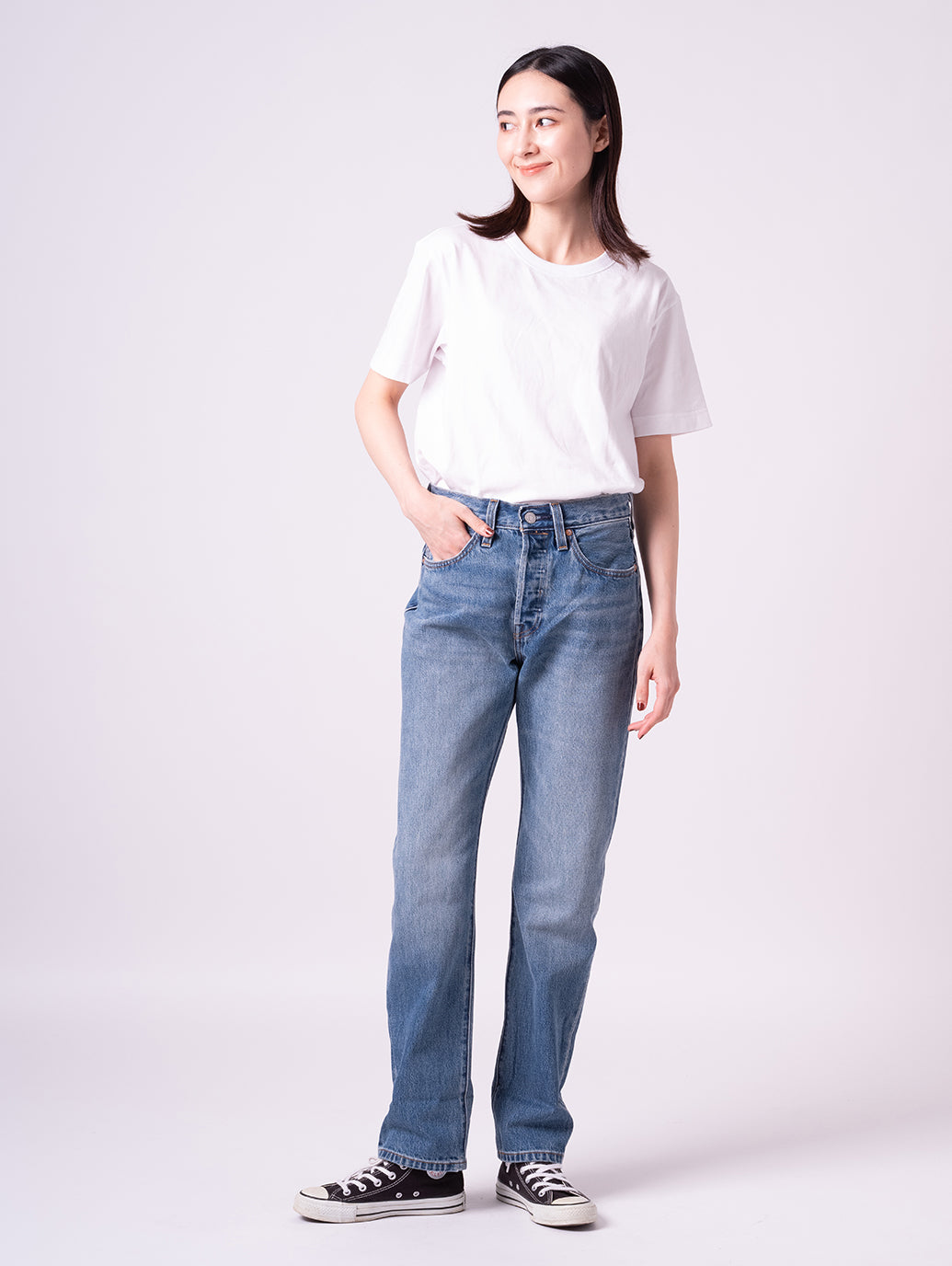 501® ORIGINAL ジーンズ FOR WOMEN ミディアムインディゴ