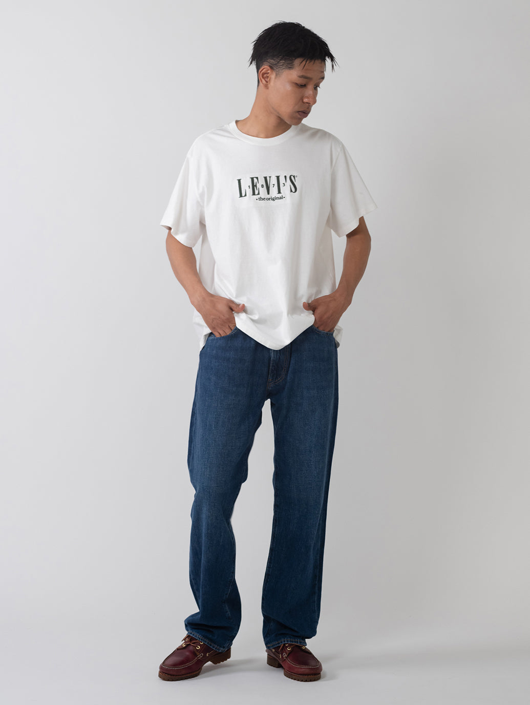 リラックスフィット Tシャツ