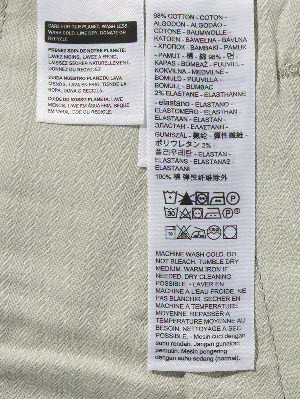 XX CHINO STD II GHOST GRAY SHADY GD