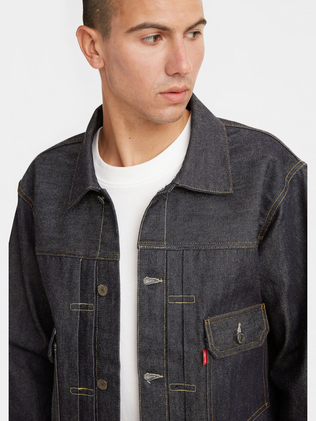 LEVI'S® VINTAGE CLOTHING 1953 TYPE II TRUCKER JACKET ORGANIC RIGID