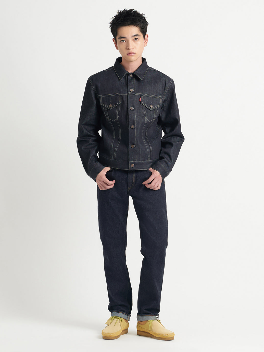 LEVI'S® VINTAGE CLOTHING 1961 TYPEⅢ トラッカージャケット ORGANIC リジッド