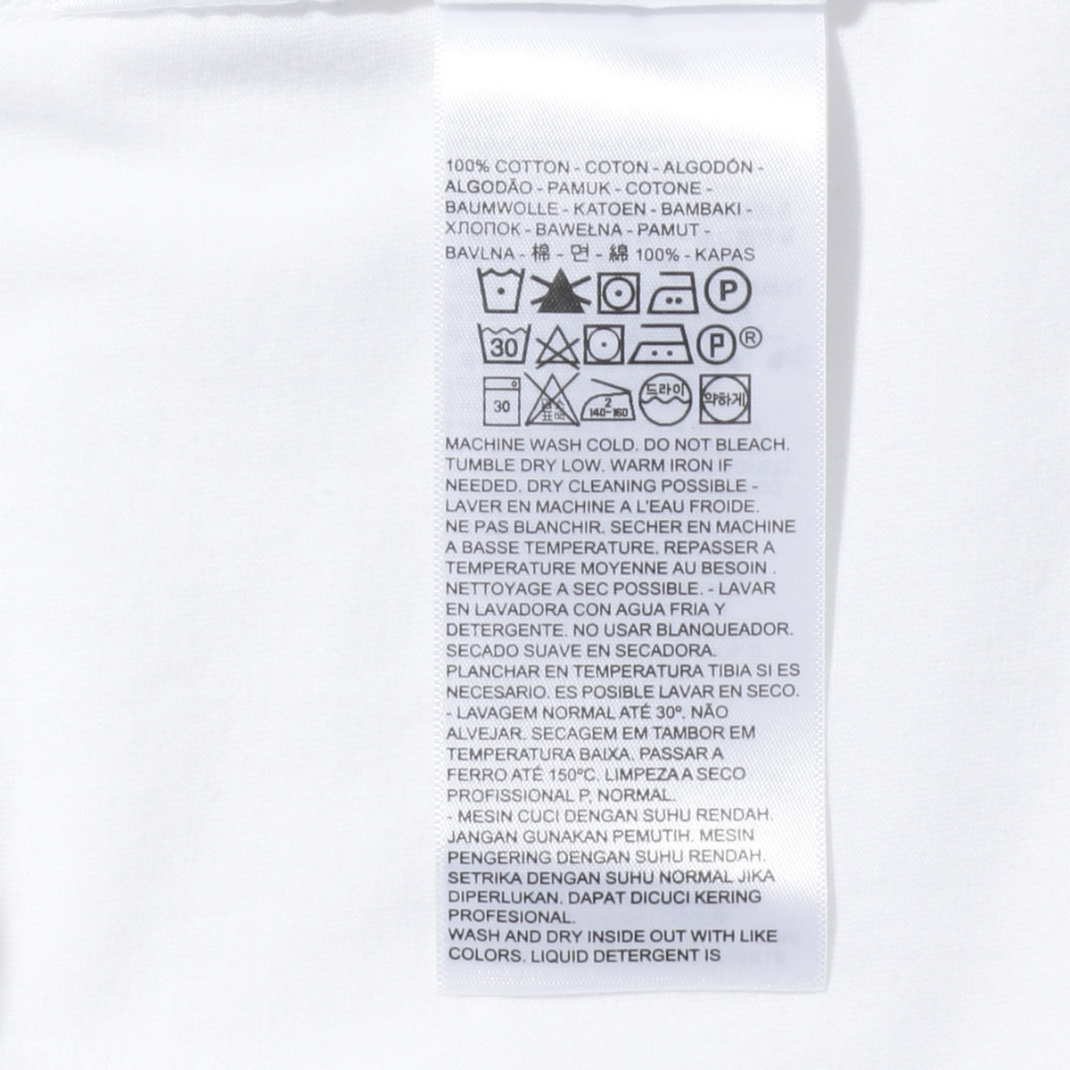 スリム2パックTシャツ WHITE +