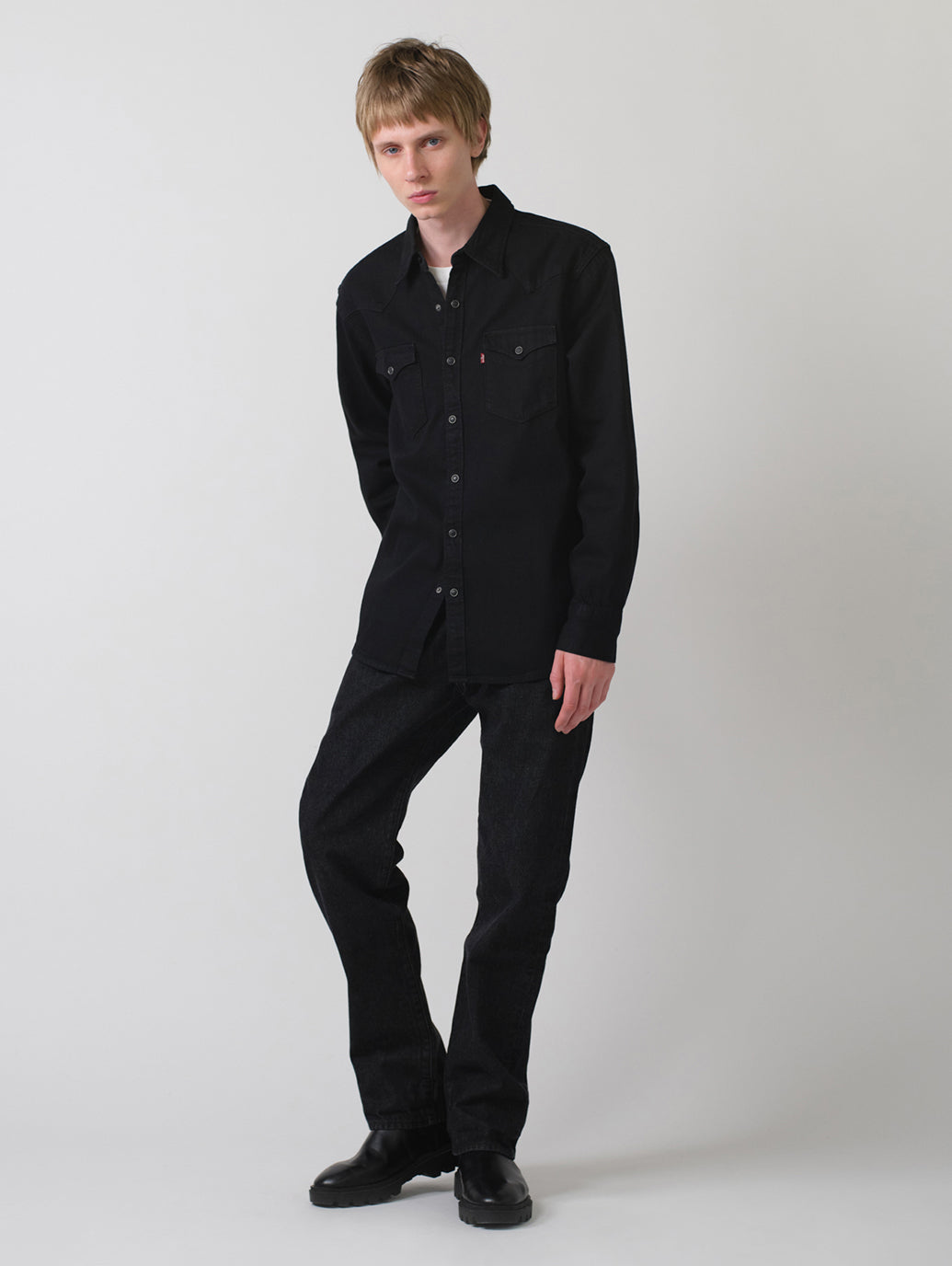 BARSTOW ウエスタンシャツ