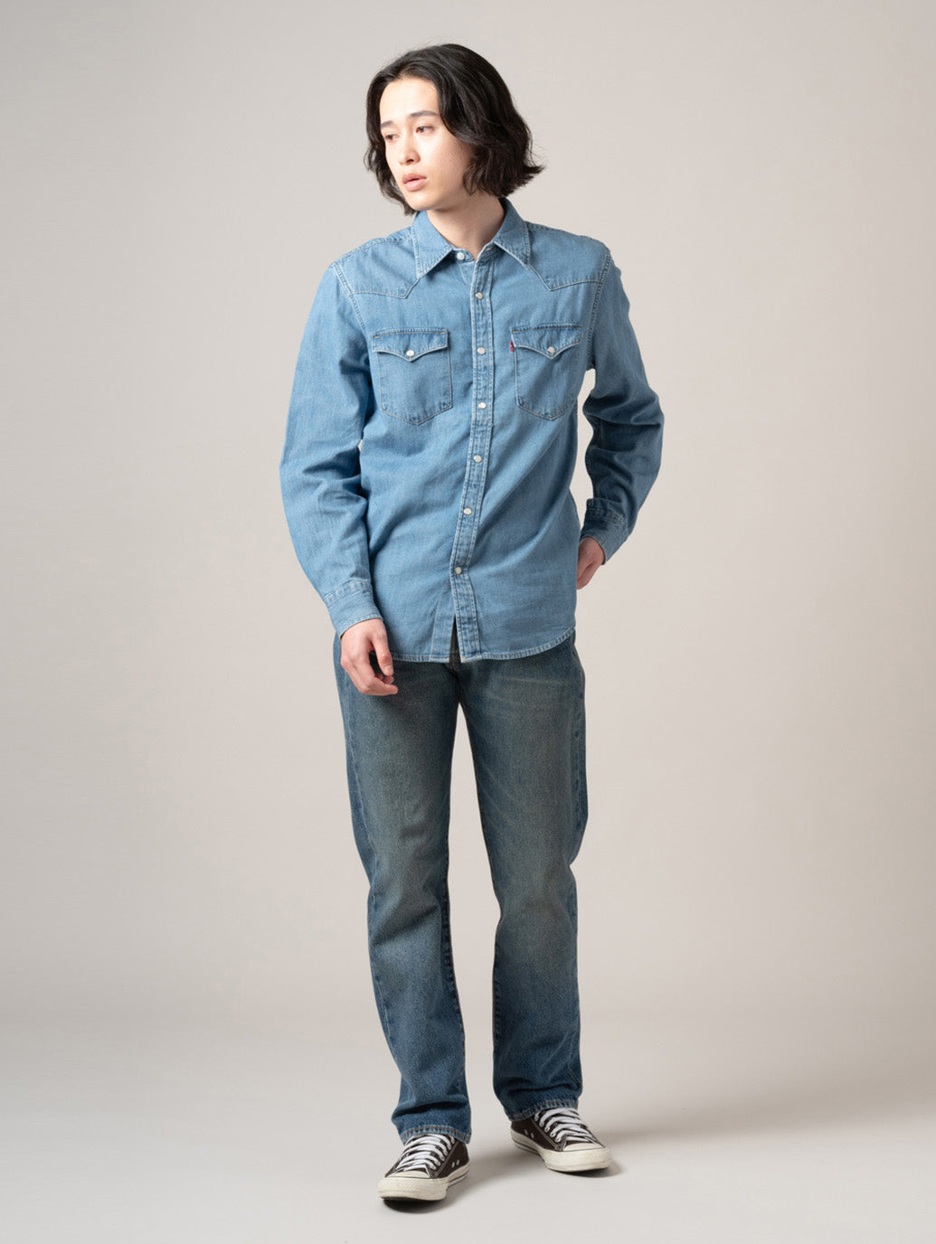 クラシック ウエスタンシャツ