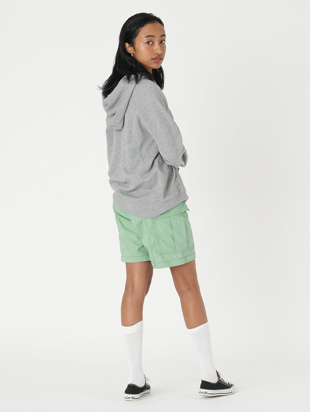 コンバーチブルカーゴパンツ グリーン