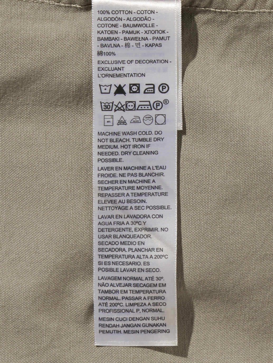 オーセンティック ボタンダウンシャツ