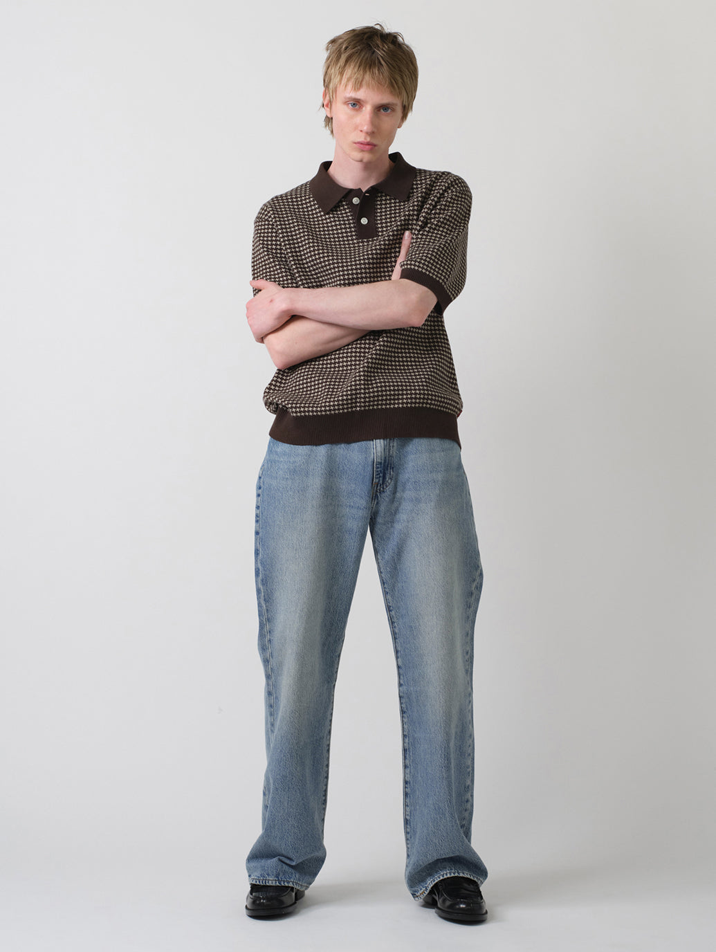 セーター ニットポロ