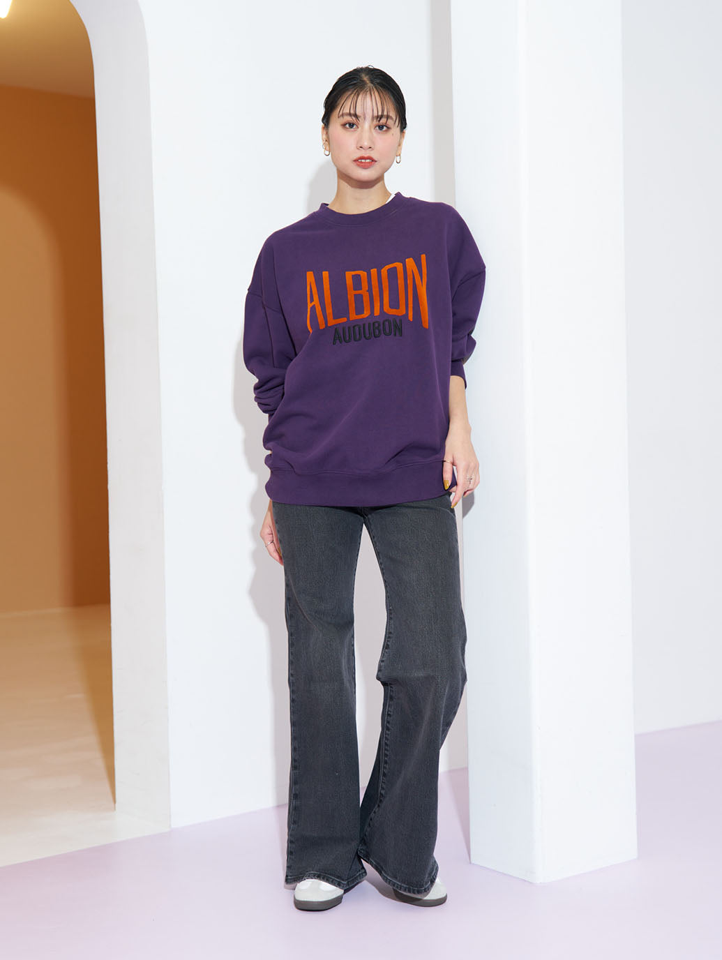 RIBCAGE BELLS ジーンズ ブラック