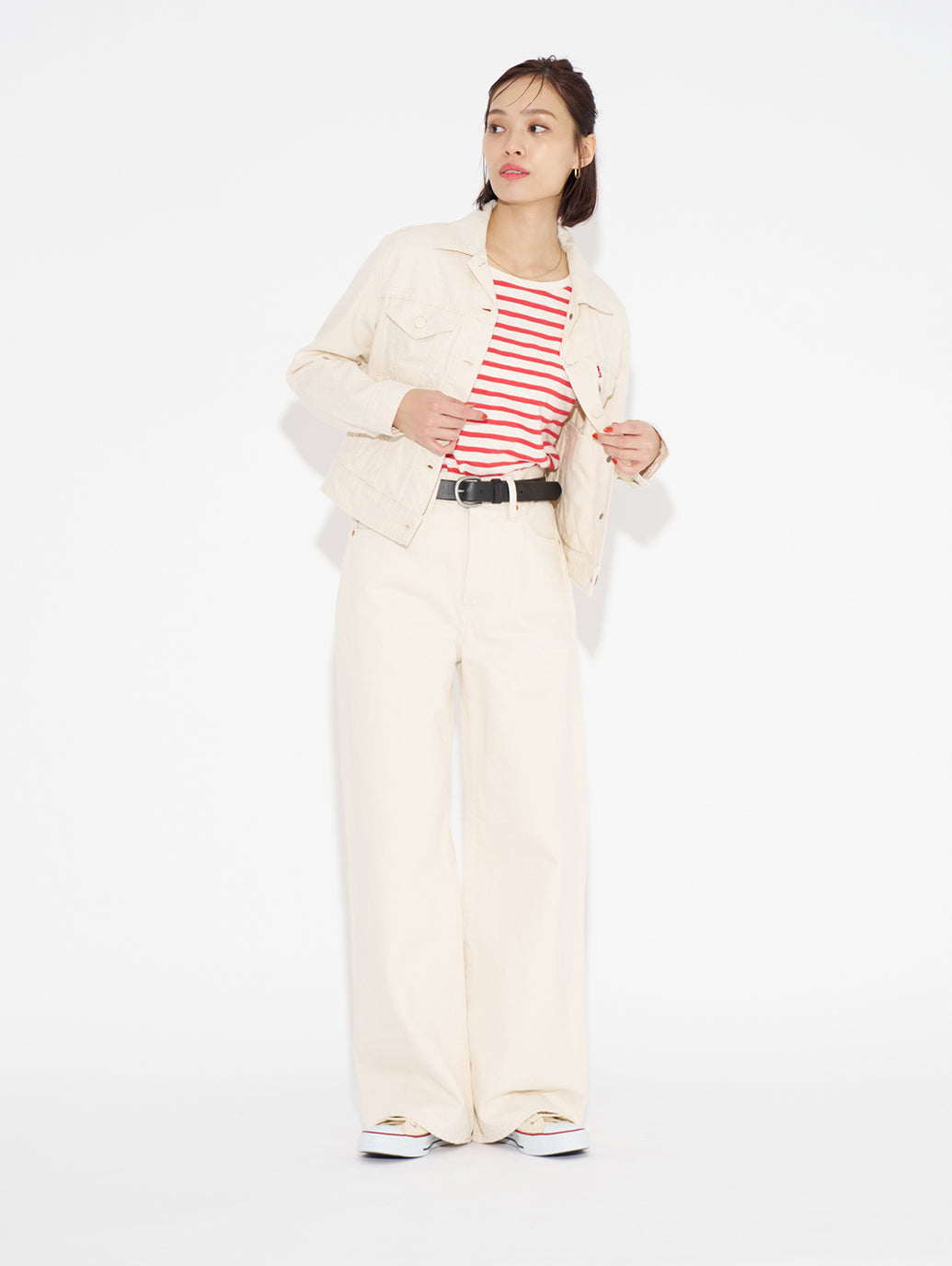 WELLTHREAD® トラッカージャケット ホワイト DWN TO EARTH