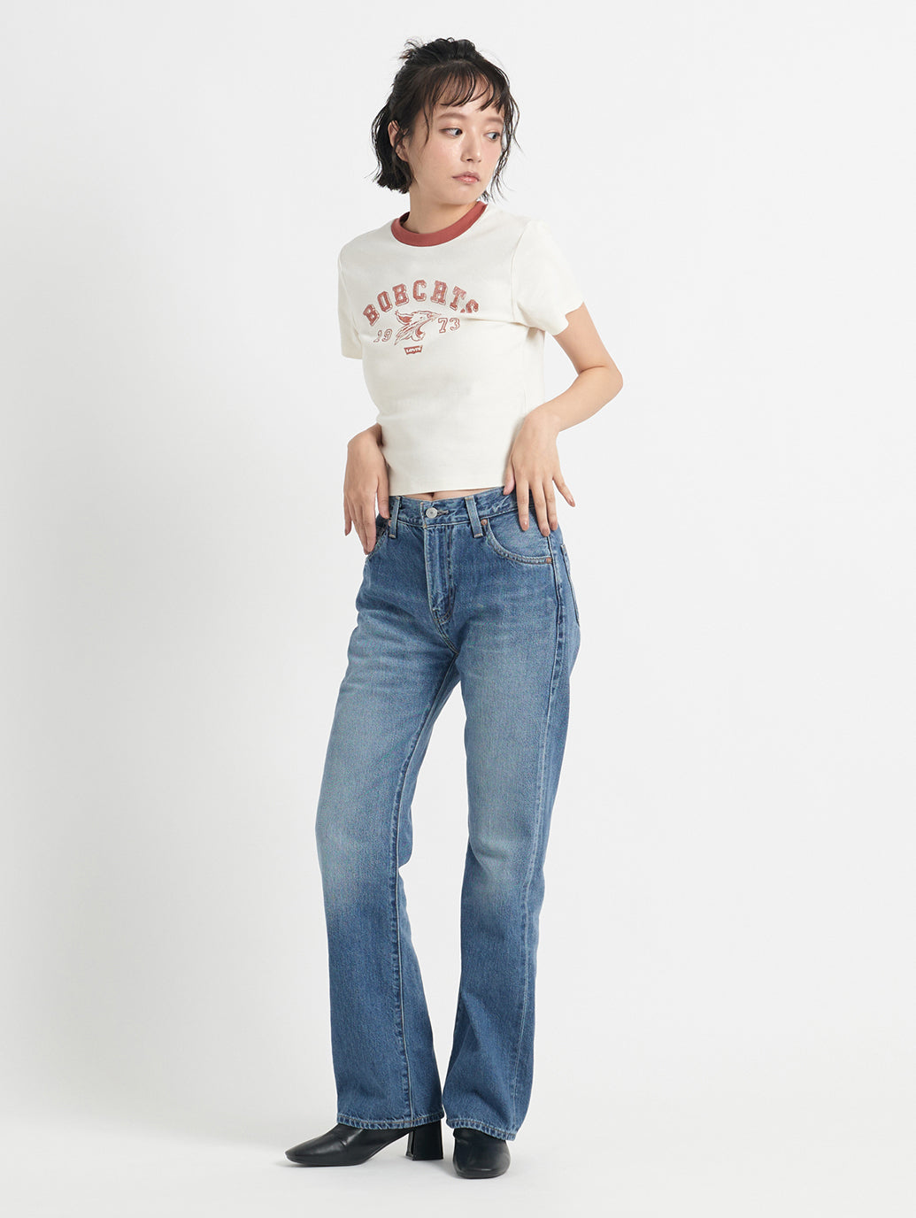 PLANK STRAIGHT ミディアムインディゴ RANCHERO MADE IN JAPAN