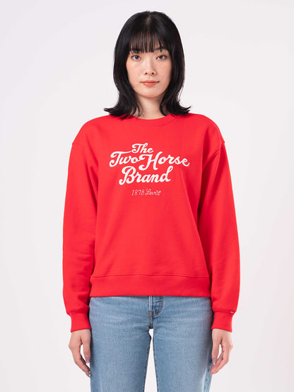 グラフィック ヘリテージ クルーネックスウェットシャツ