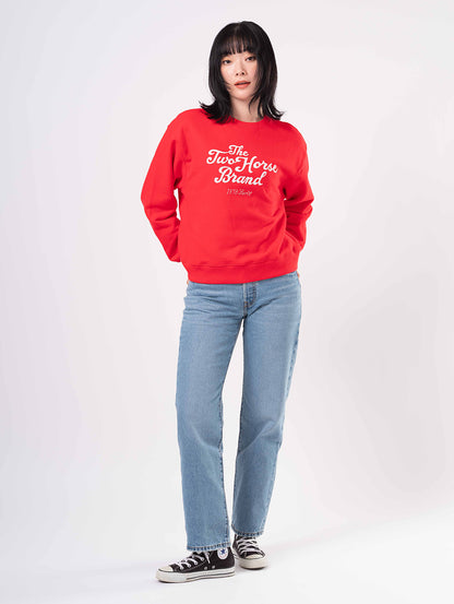 グラフィック ヘリテージ クルーネックスウェットシャツ