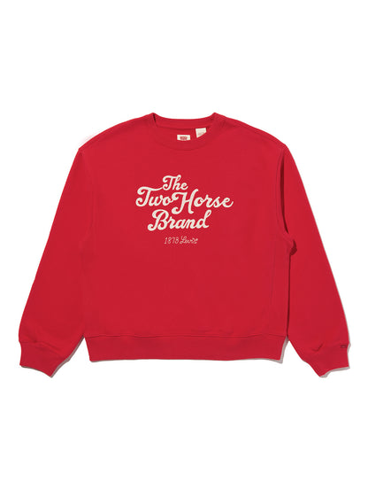 グラフィック ヘリテージ クルーネックスウェットシャツ