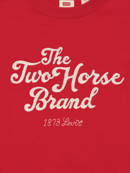 グラフィック ヘリテージ クルーネックスウェットシャツ