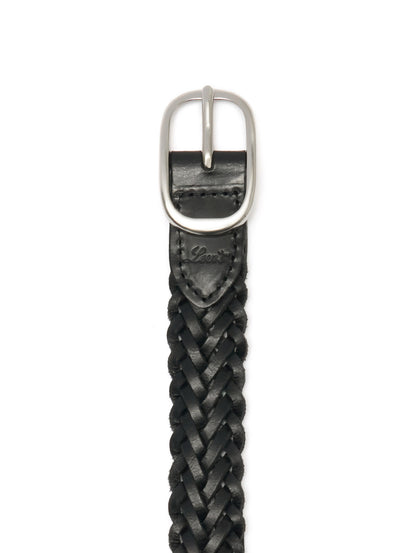 レザー 編み込みベルト