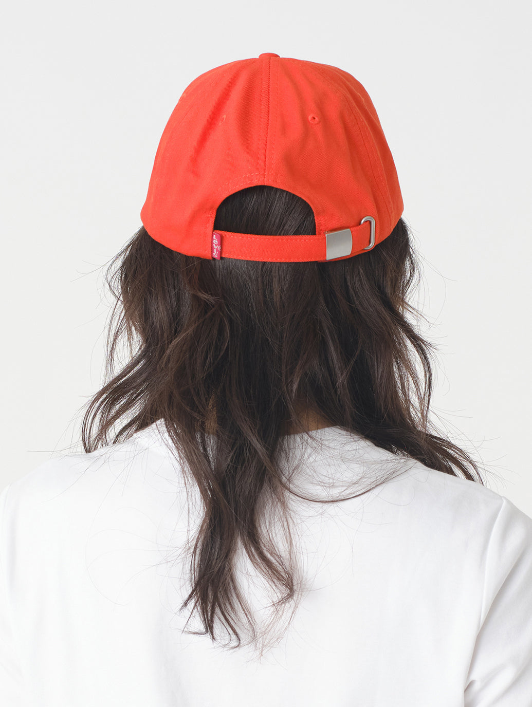 ロゴキャップ レッド