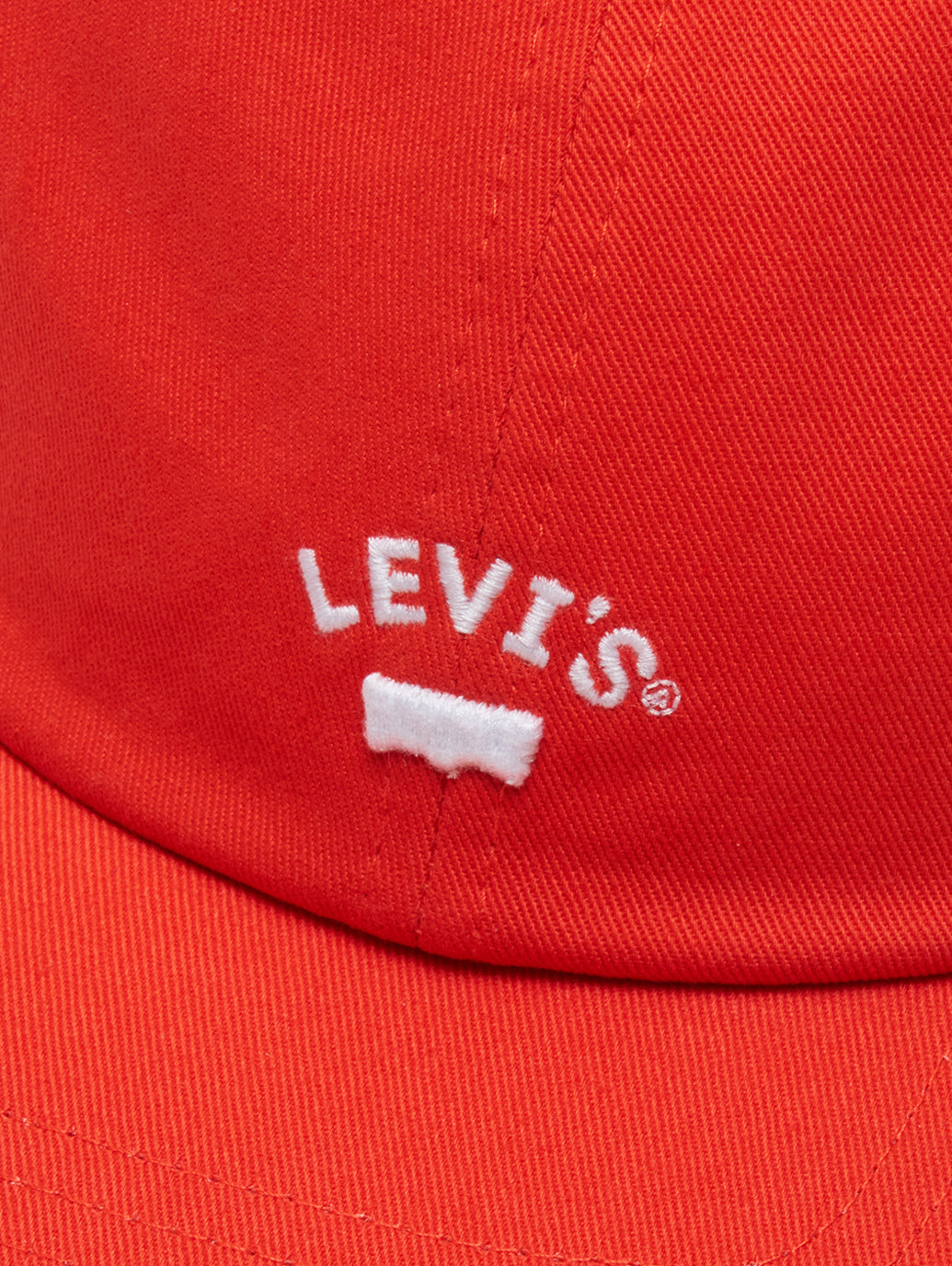 ロゴキャップ レッド