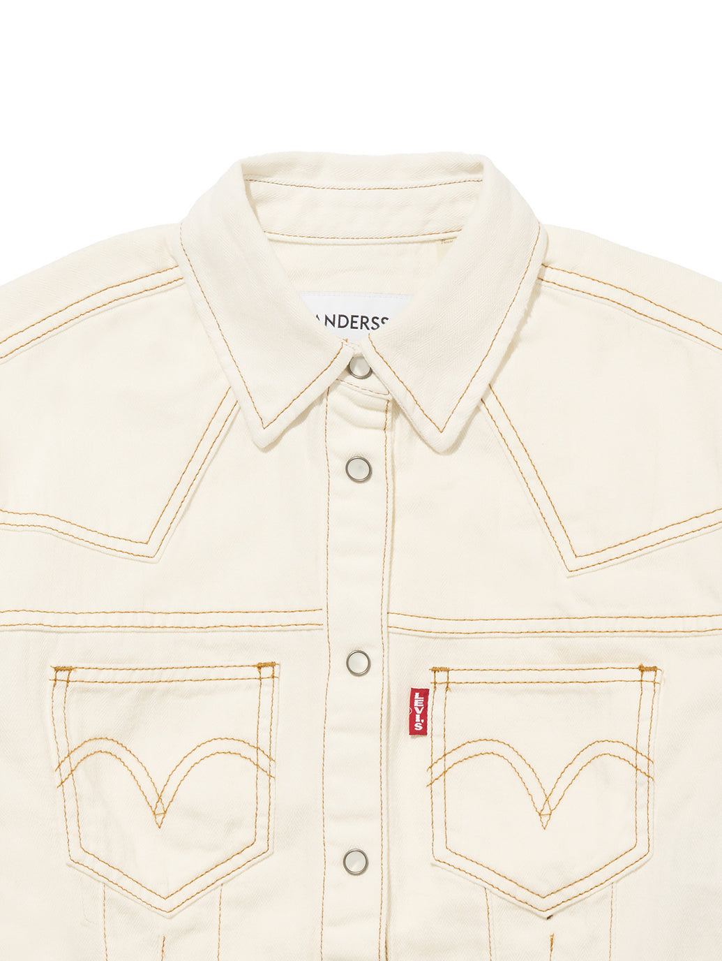 LEVI’S® x ADSB ANDERSSON BELL CINCHED ブラウス ホワイト