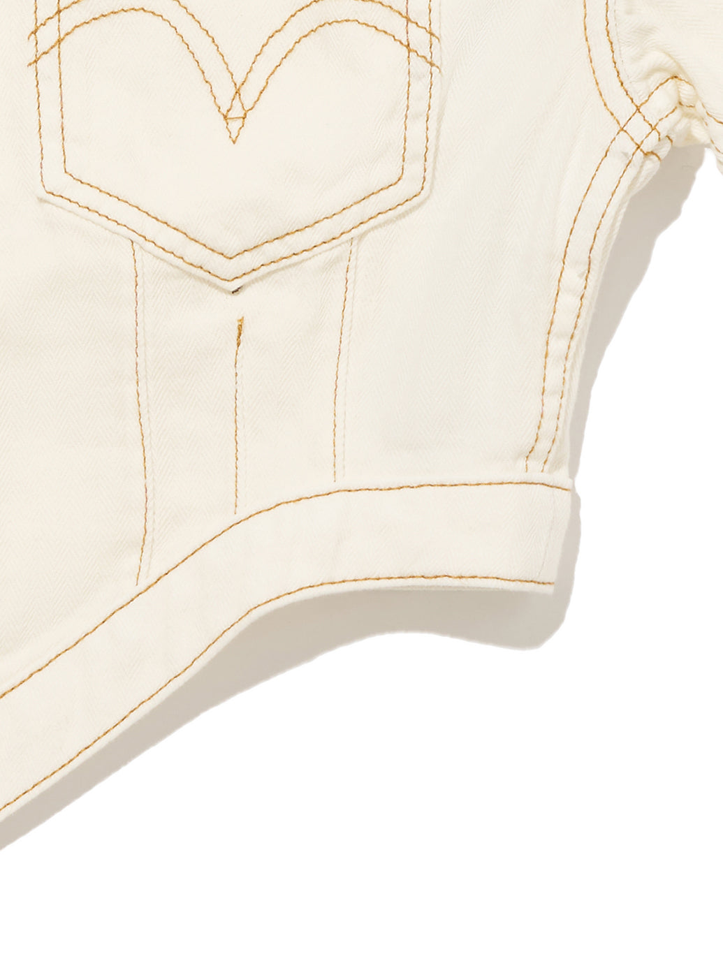 LEVI’S® x ADSB ANDERSSON BELL CINCHED ブラウス ホワイト