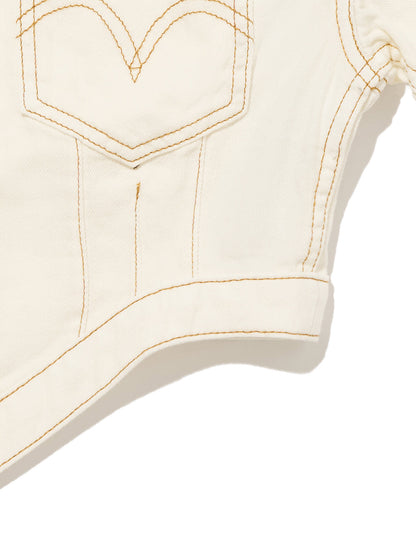 LEVI’S® x ADSB ANDERSSON BELL CINCHED ブラウス ホワイト