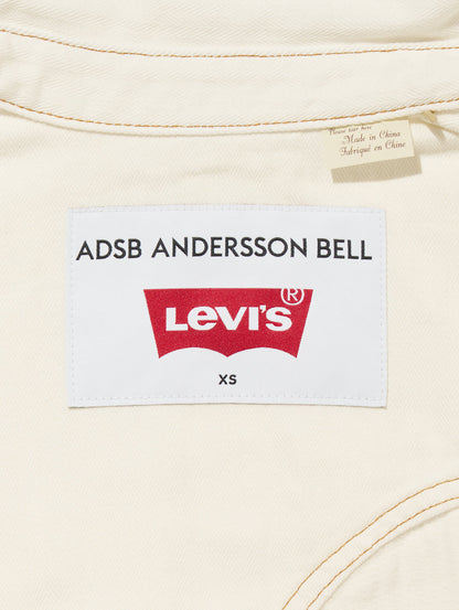 LEVI’S® x ADSB ANDERSSON BELL CINCHED ブラウス ホワイト