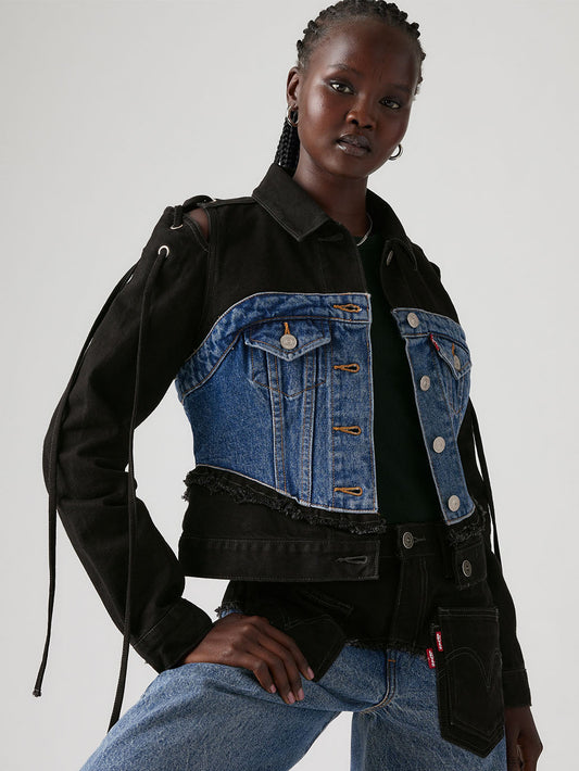 LEVI’S® x ADSB ANDERSSON BELL HALF トラッカージャケット ミディアムインディゴ