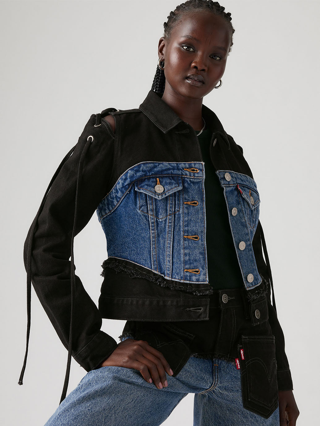 LEVI’S® x ADSB ANDERSSON BELL HALF トラッカージャケット ミディアムインディゴ