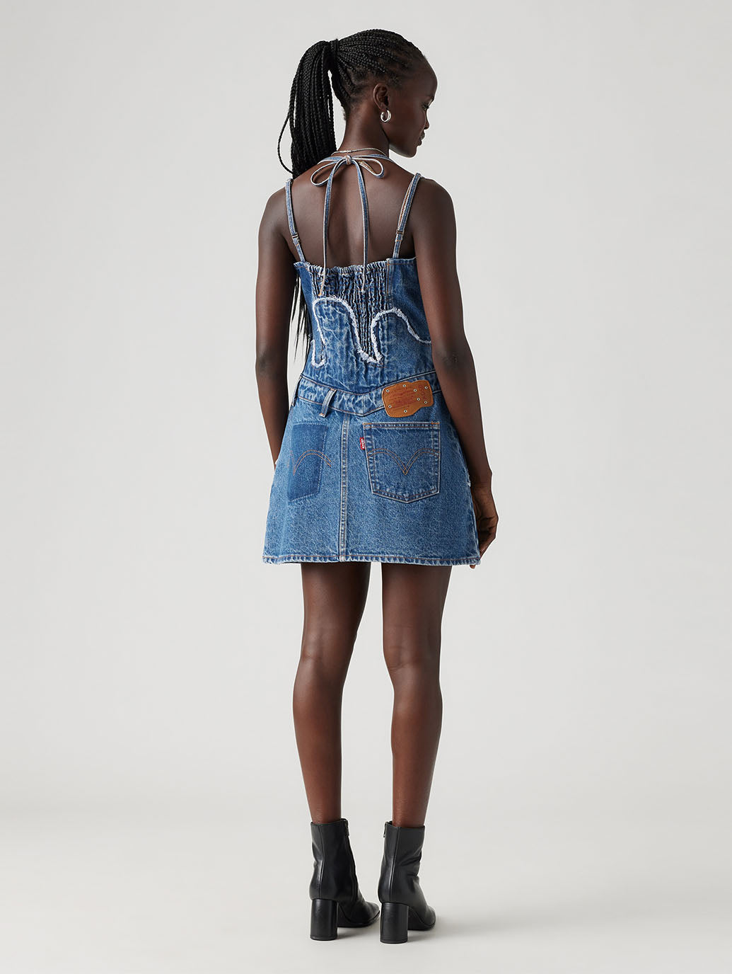 LEVI’S® x ADSB ANDERSSON BELL MINI DRESS ミディアムインディゴ