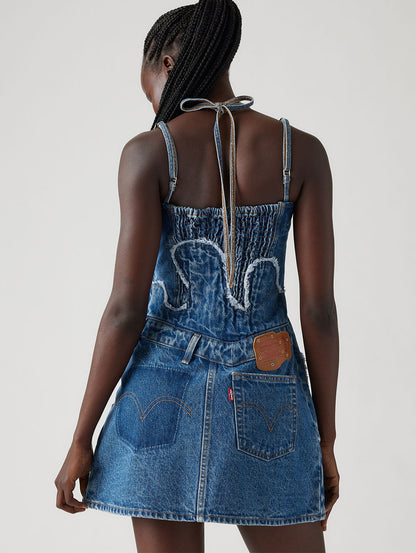 LEVI’S® x ADSB ANDERSSON BELL MINI DRESS ミディアムインディゴ