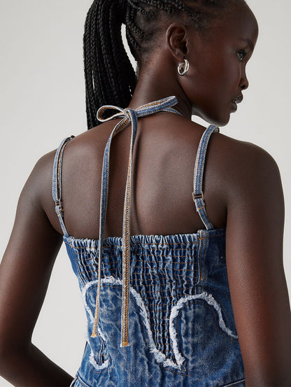 LEVI’S® x ADSB ANDERSSON BELL MINI DRESS ミディアムインディゴ