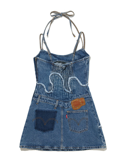 LEVI’S® x ADSB ANDERSSON BELL MINI DRESS ミディアムインディゴ