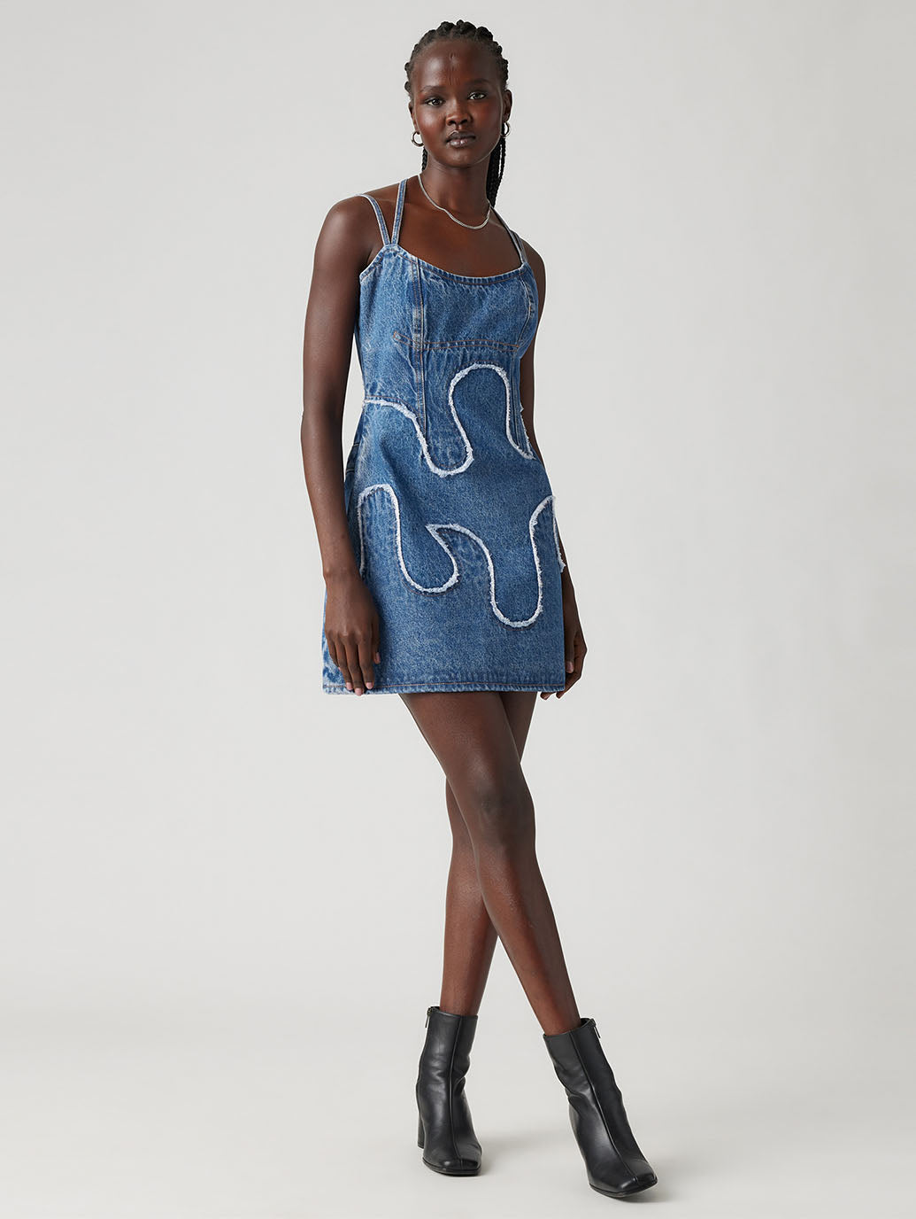 LEVI’S® x ADSB ANDERSSON BELL MINI DRESS ミディアムインディゴ