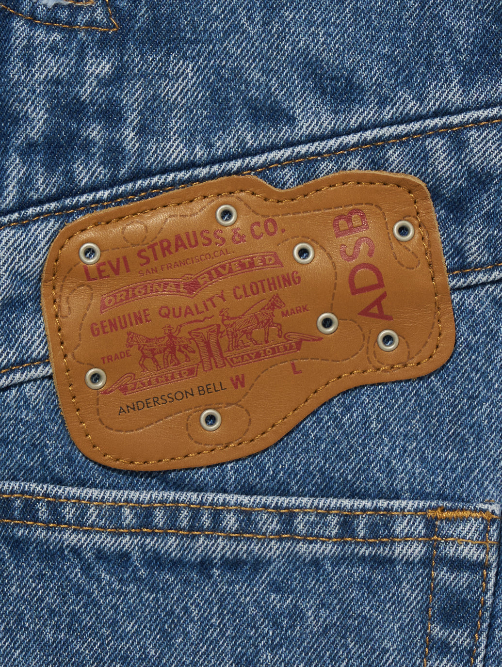 LEVI’S® x ADSB ANDERSSON BELL MINI DRESS ミディアムインディゴ