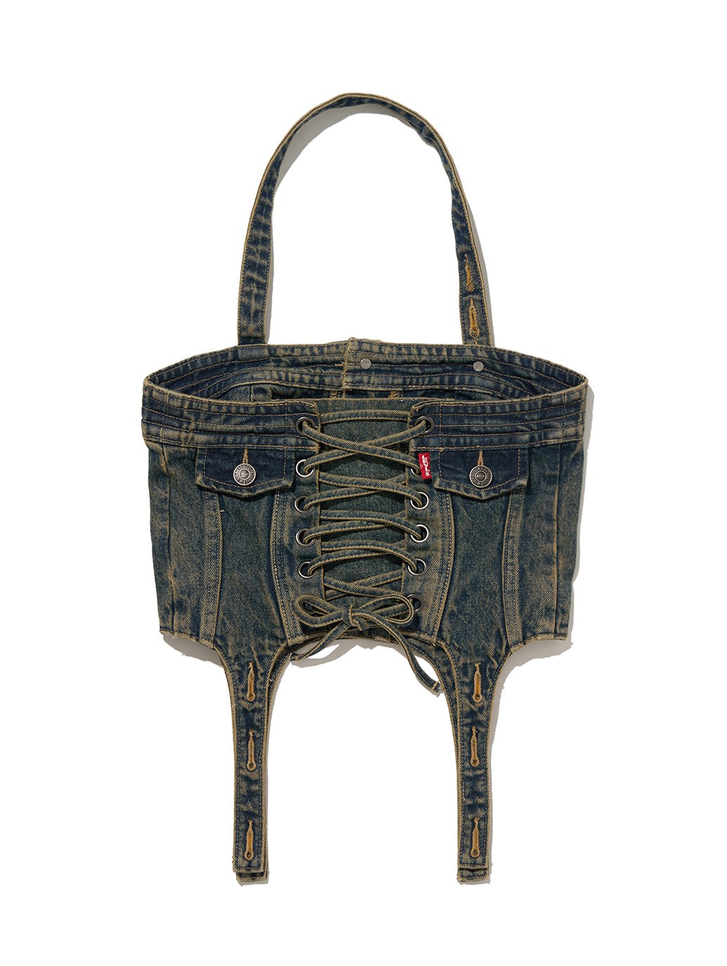 LEVI’S® x ADSB ANDERSSON BELL DENIM コルセット ミディアムインディゴ